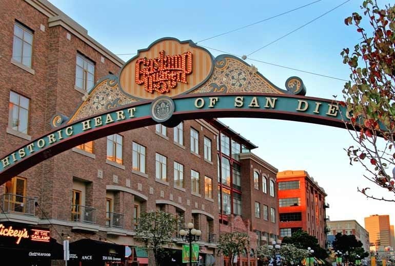 Stort univers Vild Svarende til San Diego History: Gaslamp Quarter | So Diego