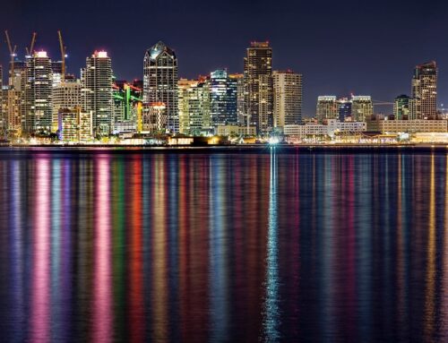 San Diego Skyline - 1970 - San Diego History Center