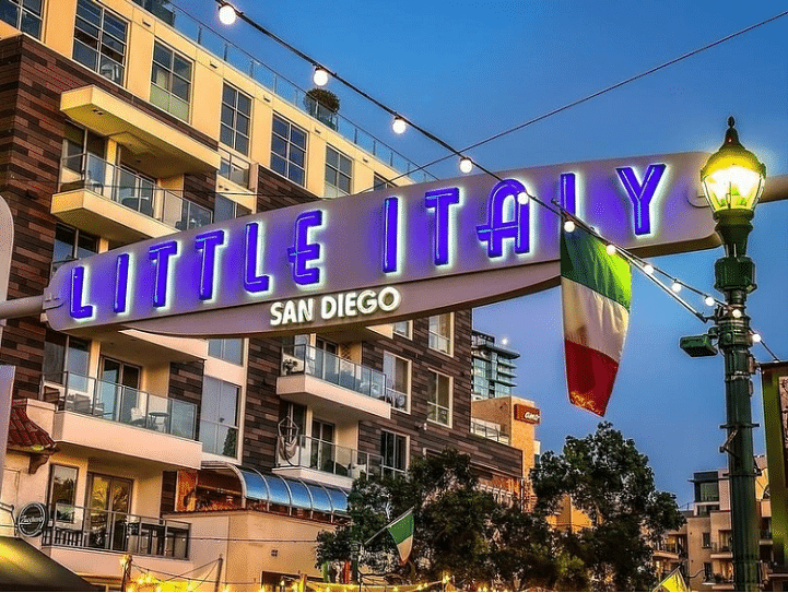 Little Italy entrance